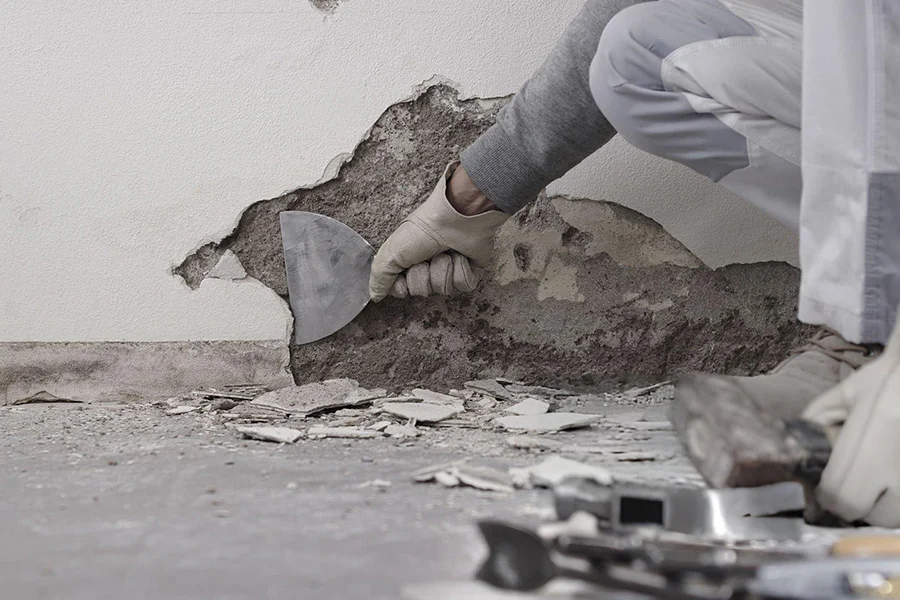 Cracked Wall Structural Repair Ashburn VA
