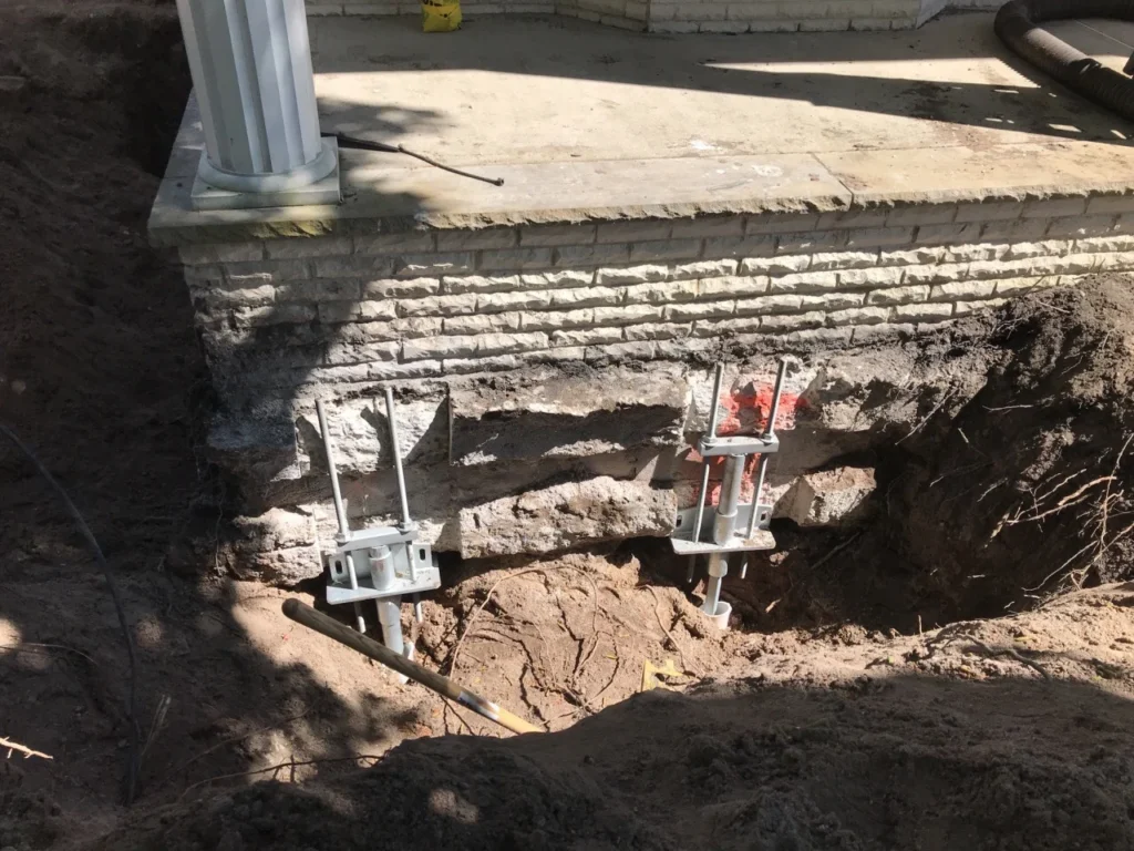 Helical Pier Installation Ashburn VA