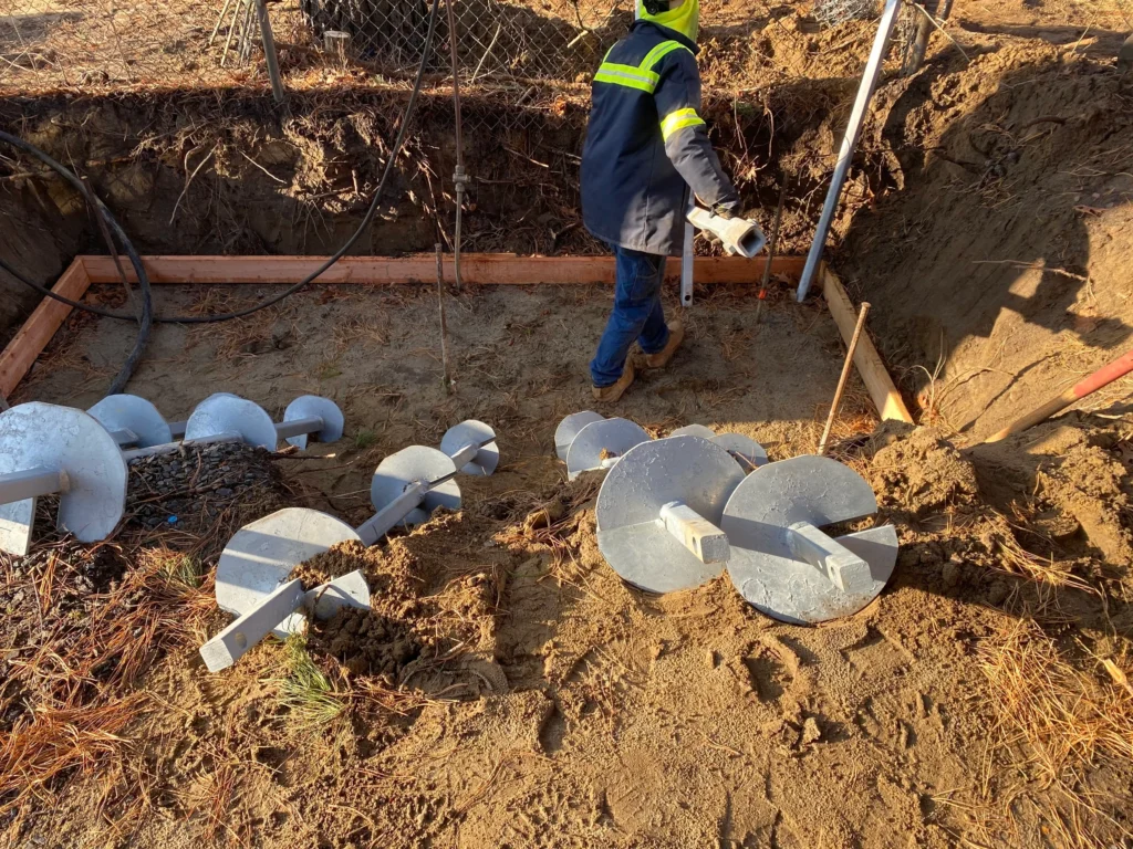 Helical Pier Installation Ashburn VA