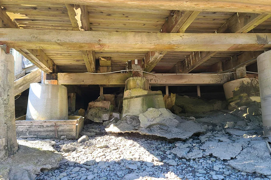 Pier and Beam or Block and Base Foundation Repair Ashburn VA